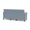 Lesro Siena Lounge Reception 3 Seat Tandem Seating No Center Arms, Walnut, RS Rain Song Upholstery SN3101 - alternate 2